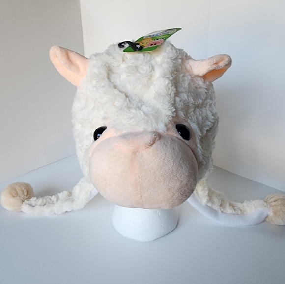 Llama Winter Hat Fun Ski Cap Hat Toboggan With Pom Poms - Picture 2 of 9